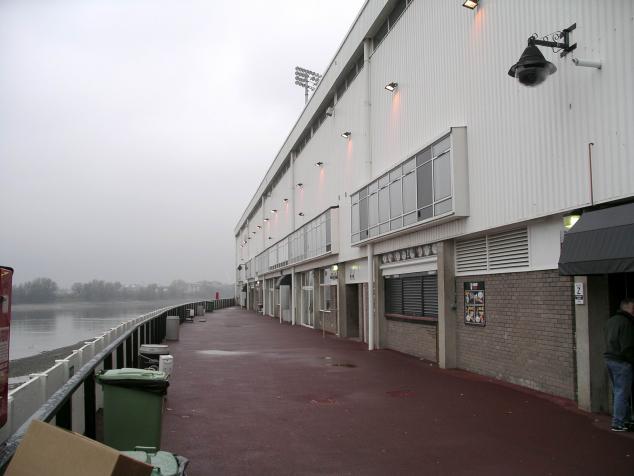 behind riverside stand