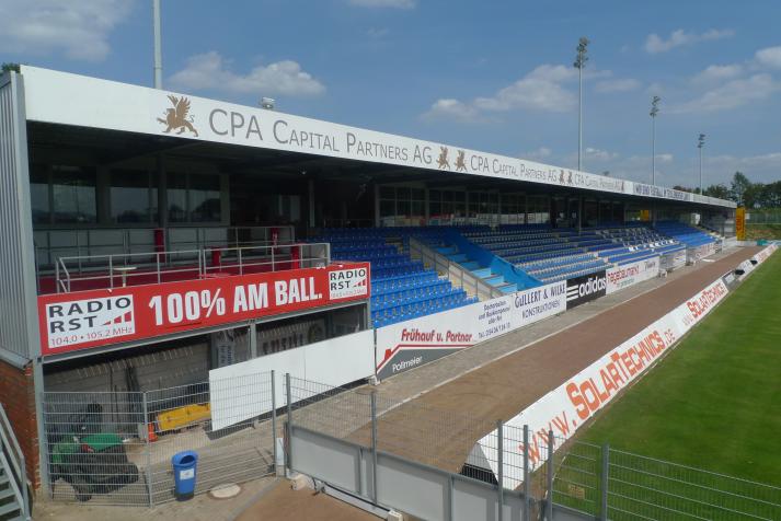 west stand