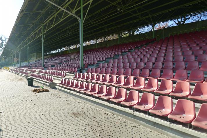 west stand