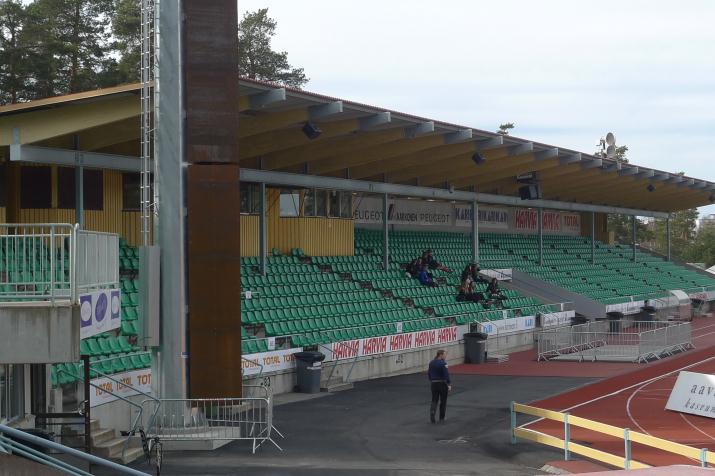 west stand