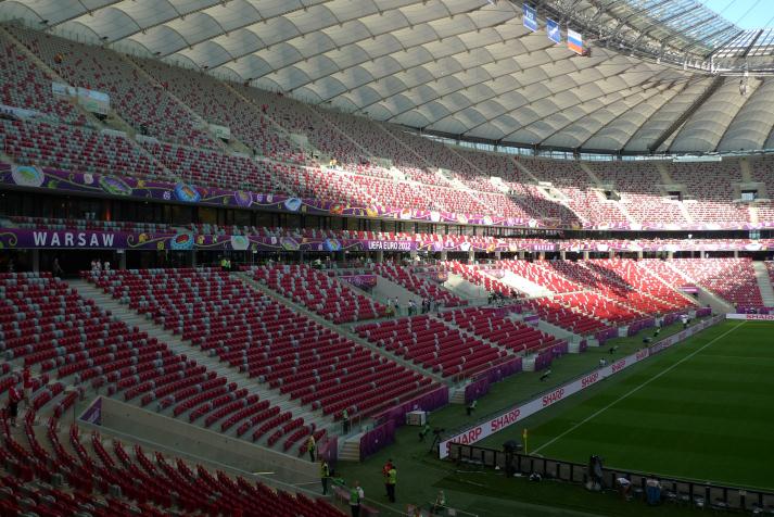 east stand