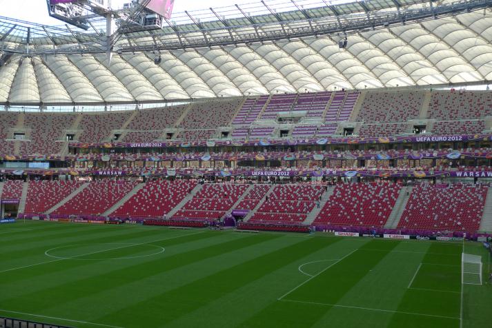 west stand