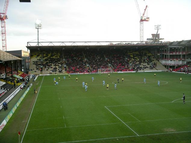 vicarage road stand